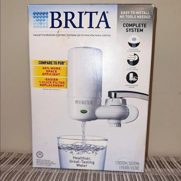 Brita Complete Faucet Filtration System – New in Box - Picture 1 of 6